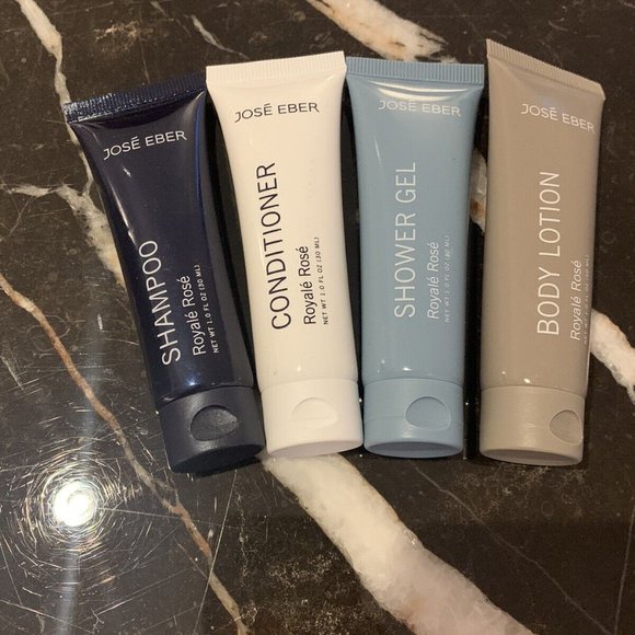 Jose Eber Royal Rose Gift Set Shampoo Conditioner Soap BodyBar Shower Gel Lotion - Picture 4 of 10